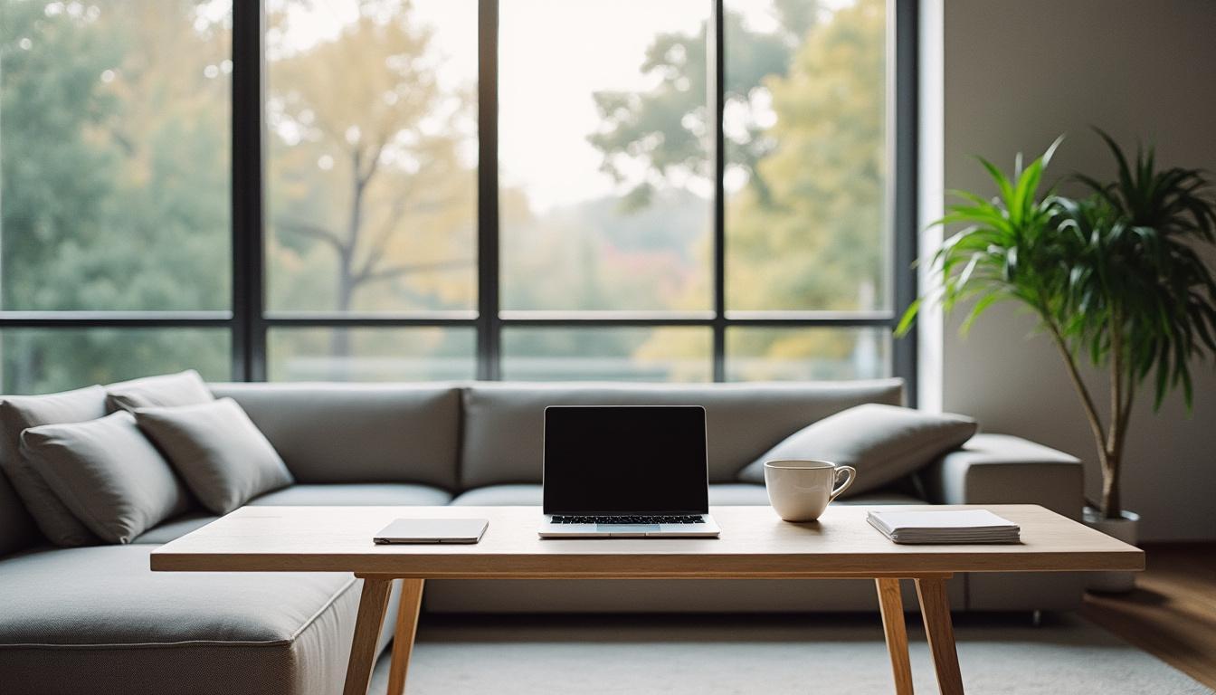 Comment amenager un coin bureau elegant meme dans le salon 1 1